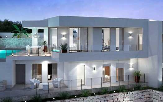 Новая вилла на продажу в Испании (Побережье Коста Бланка — Moraira)