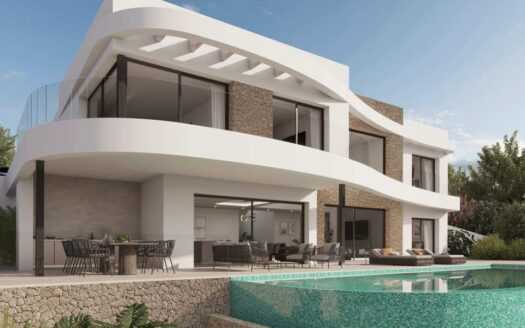 Новая вилла на продажу в Испании (Коста Бланка — Moraira)