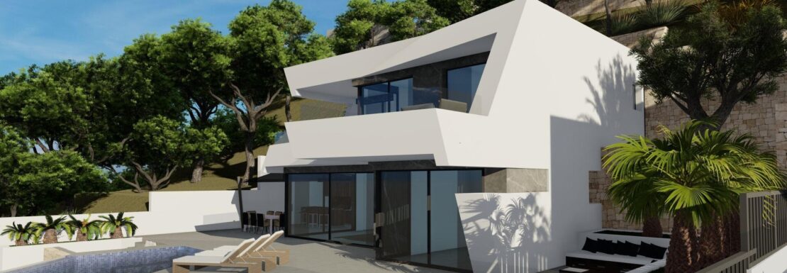 Новый дом в Кальпе на продажу в Испании (Побережье Коста Бланка — Кальпе — Calpe)