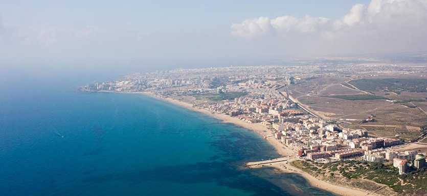 Южная часть побережья Коста Бланка (Costa Blanca)