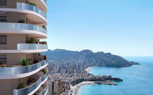 Новостройка в городе Бенидорм в Испании (Коста Бланка — Benidorm)