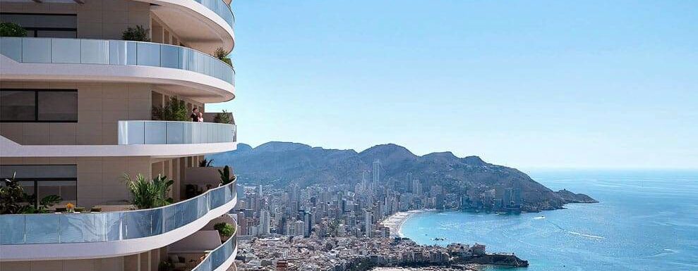 Новостройка в городе Бенидорм в Испании (Коста Бланка — Benidorm)