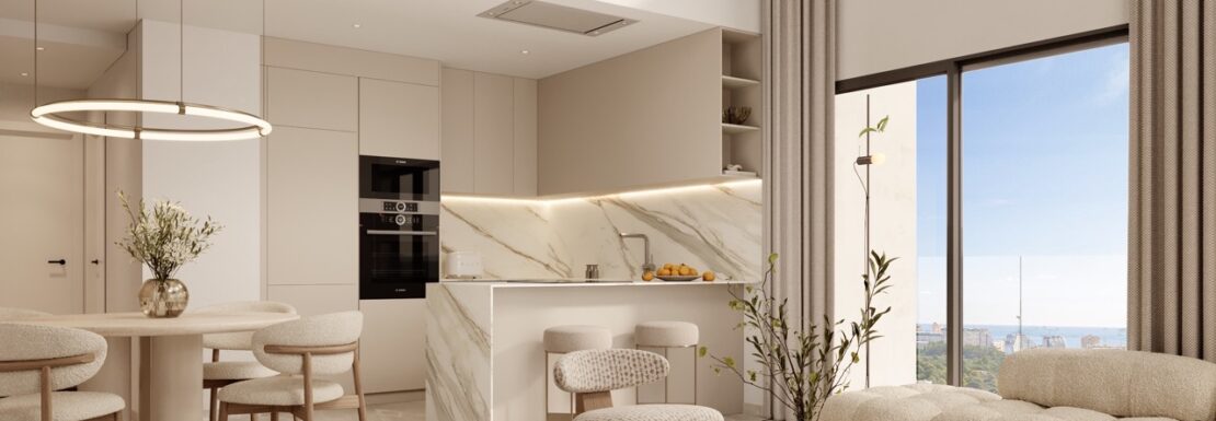 Новый пентхаус в Кальпе на продажу в Испании (Коста Бланка — Calpe)