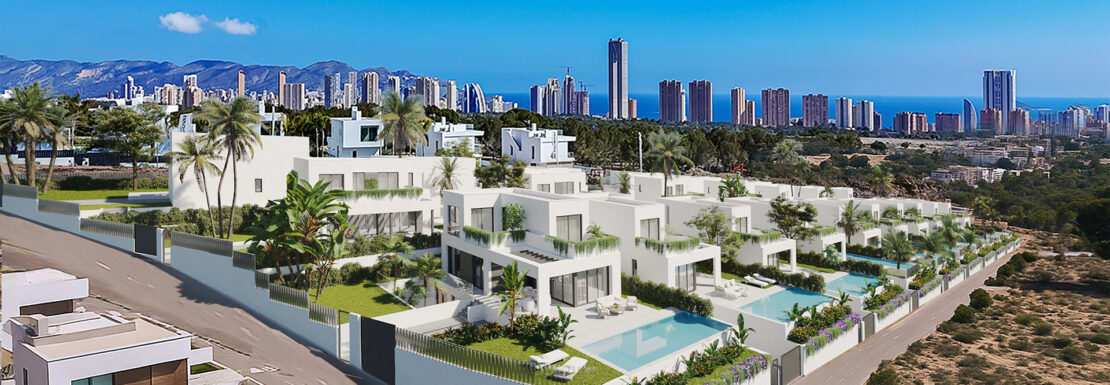 Новый дом в Финестрате на продажу в Испании (Коста Бланка — Golf Bahia — Finestrat)