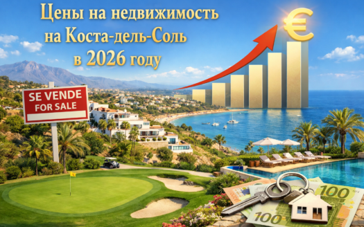Цены на недвижимость на Коста-дель-Соль в Испании в 2026 году