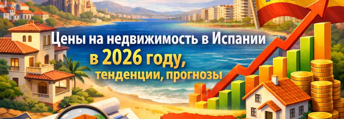 Цены на недвижимость в Испании на 2026 год