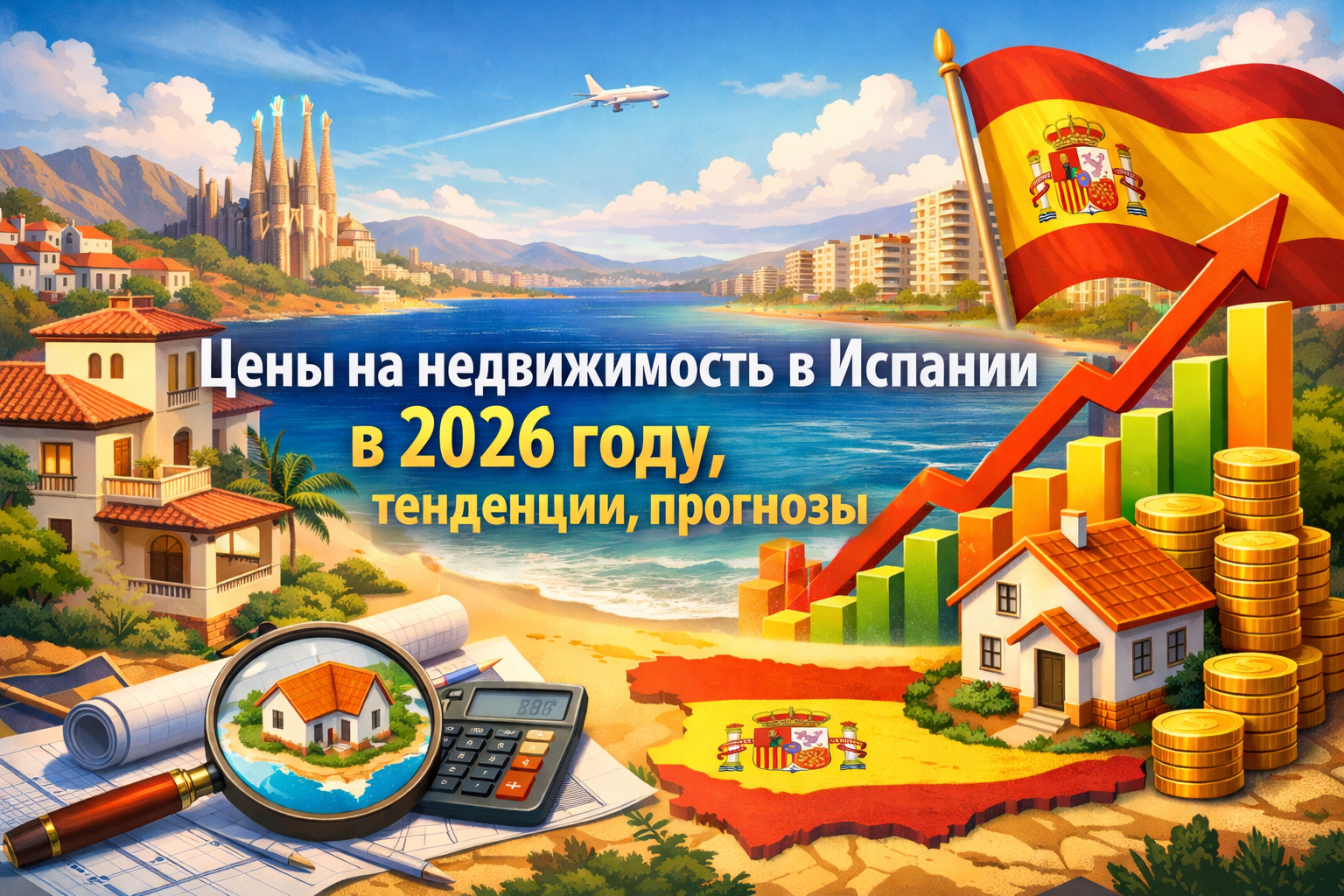 Цены на недвижимость в Испании в 2026 году