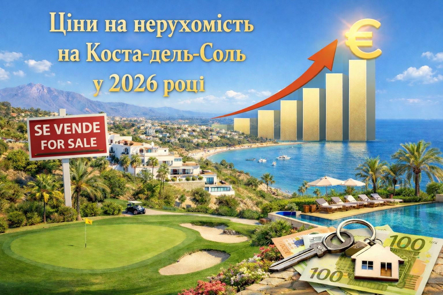 Ціни на нерухомість на Коста-дель-Соль у 2026 році